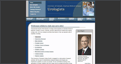 Desktop Screenshot of coloradourologists.com